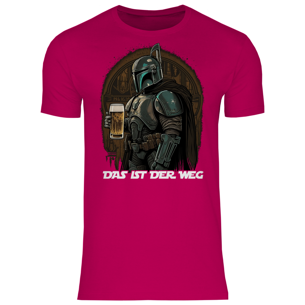 Damien – Mandalorian Beer Fun Men's Shirt