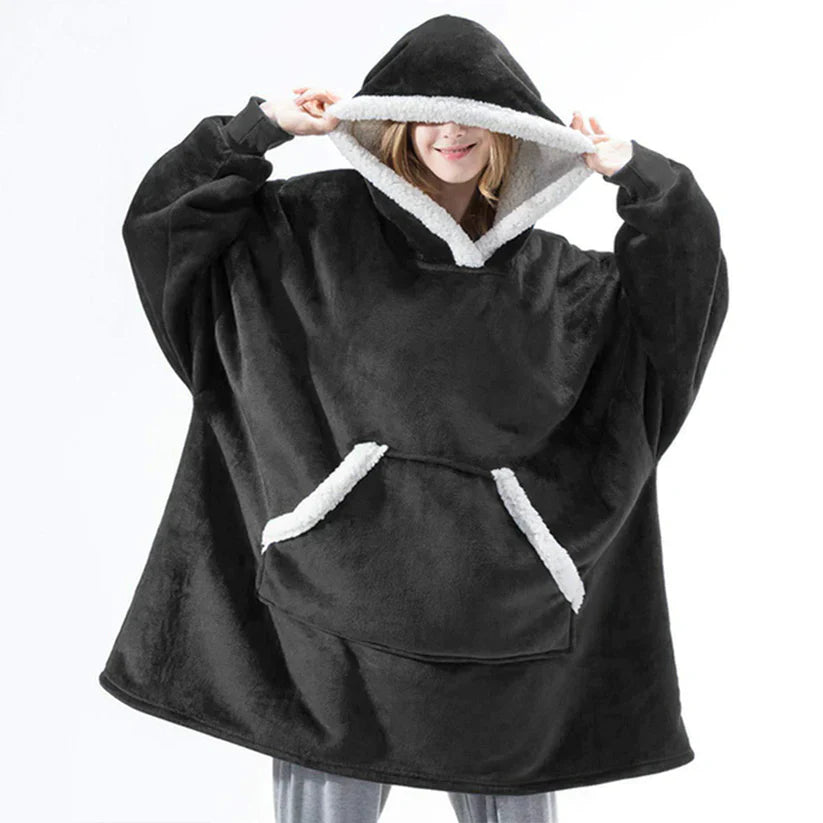 Tom Premium Hoodie Blanket – Cozy, All-in-One Blanket and Hoodie for Ultimate Comfort