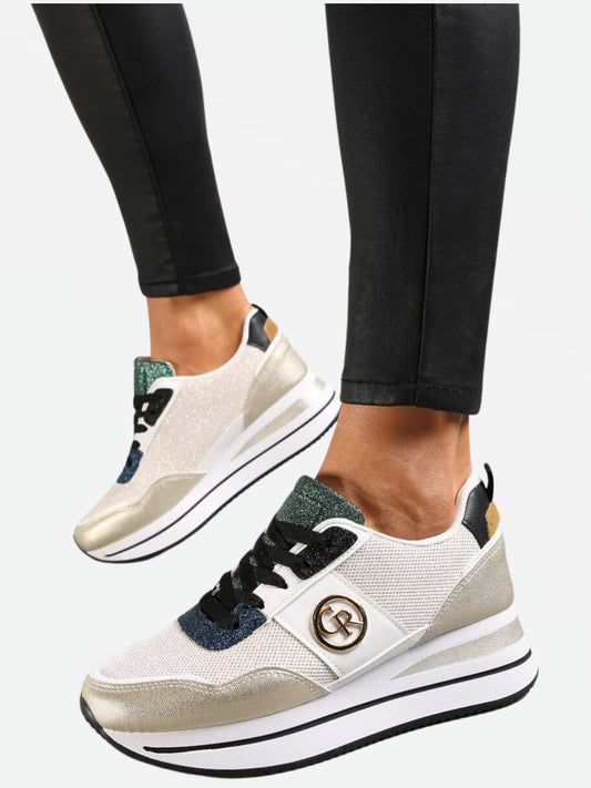 Samantha – Women's Timeless Sporty Sneakers With Cushioned Sole