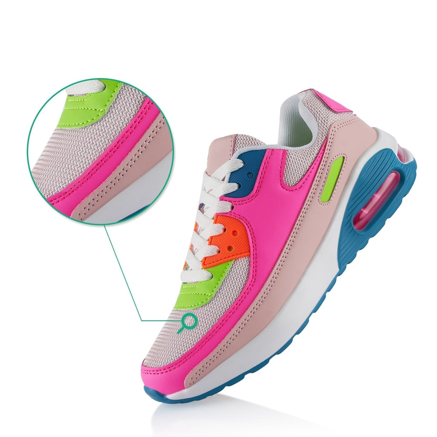 Steve – Women's Vibrant Air-Cushioned Sneakers