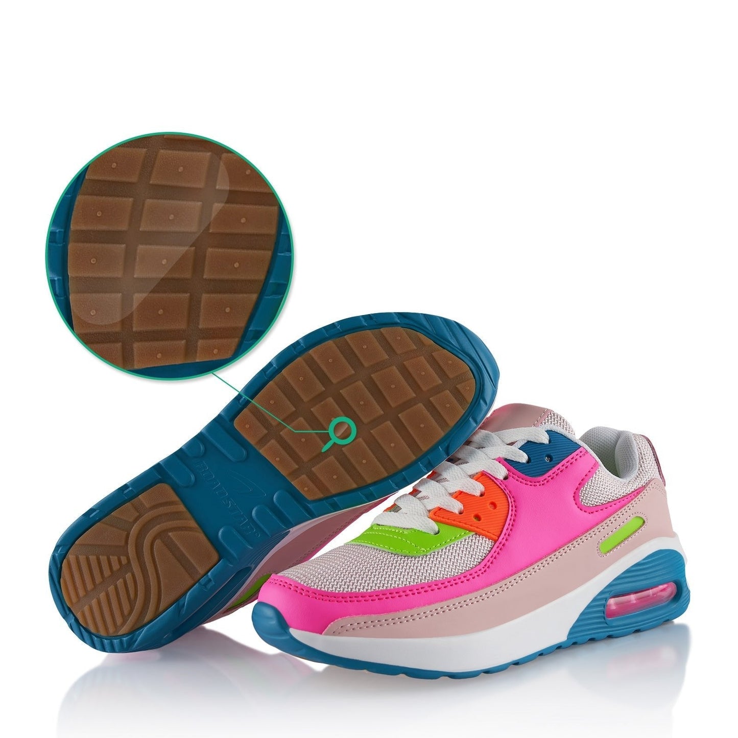 Steve – Women's Vibrant Air-Cushioned Sneakers