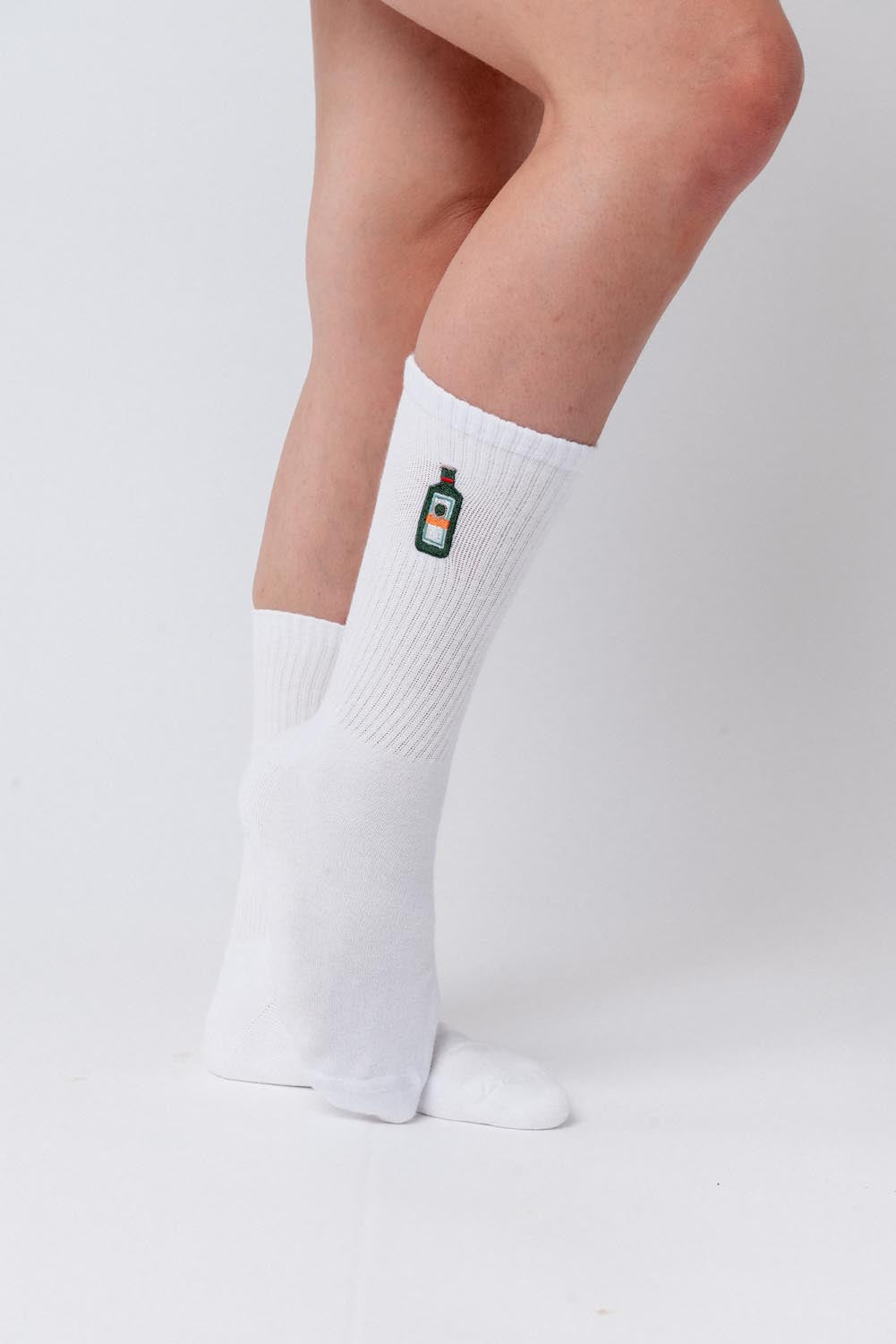 Nathan – Men's Embroidered Organic Cotton Socks