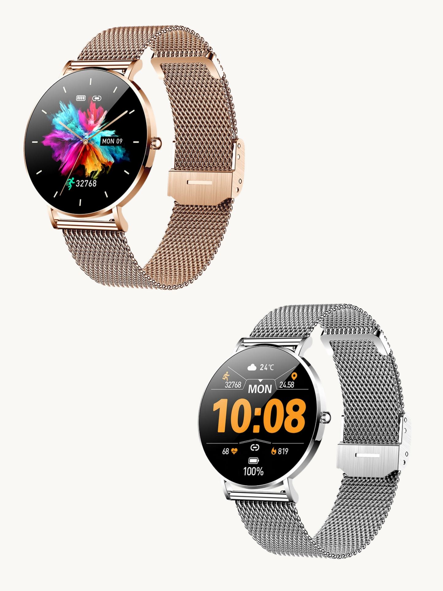 Phoebe – Women's Ultra-Thin Elegant Smartwatch