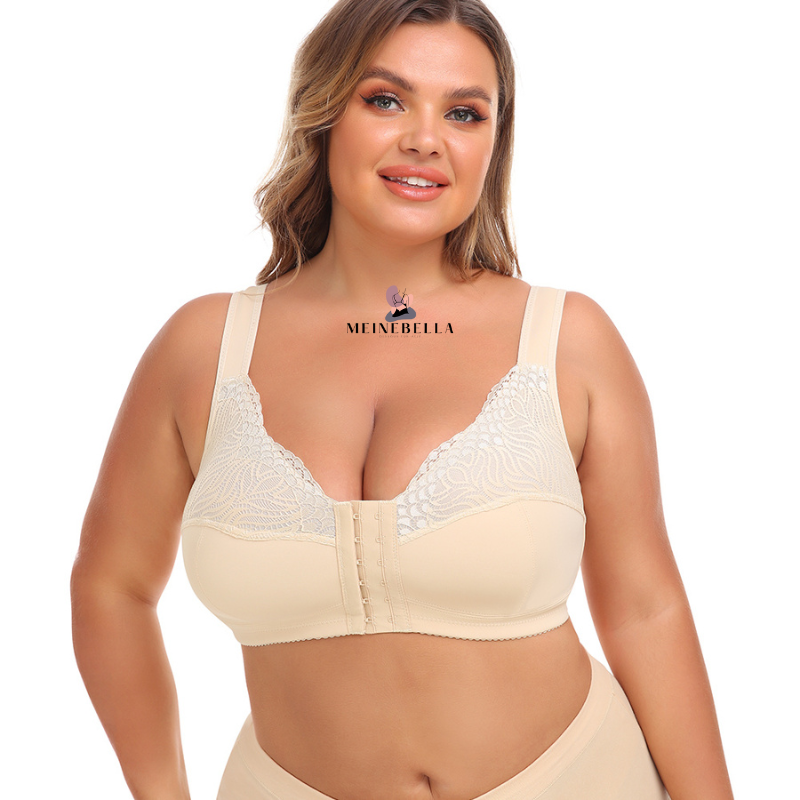 Rebecca – Women's Wire-Free Front Closure Lace Bra