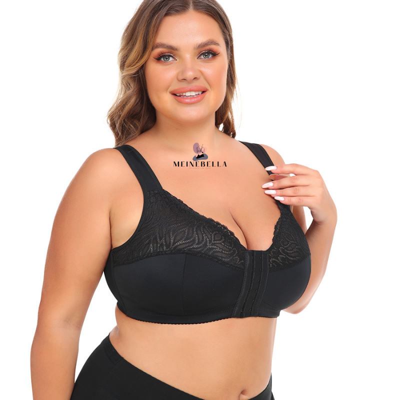 Rebecca – Women's Wire-Free Front Closure Lace Bra