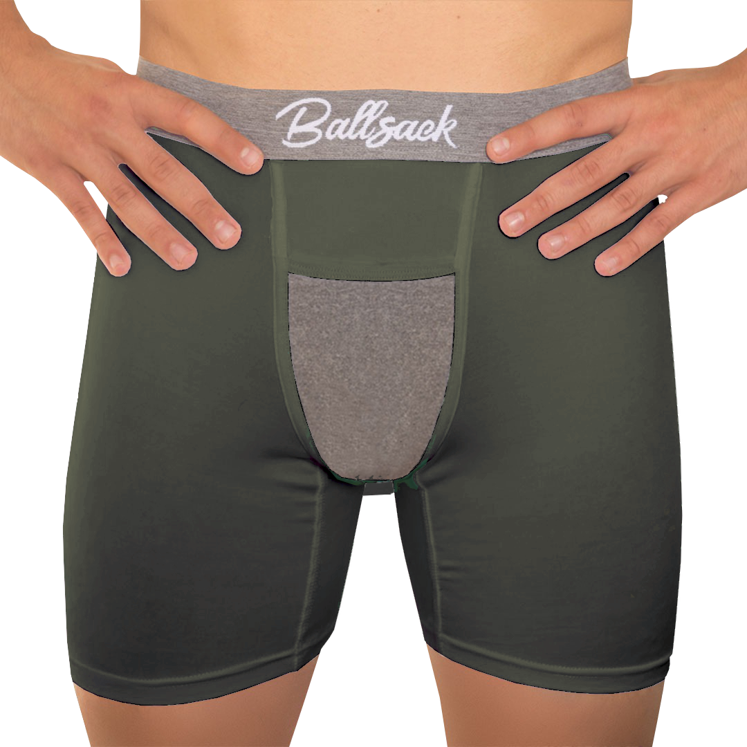 Mark – Men's Bold Green Boxer Briefs