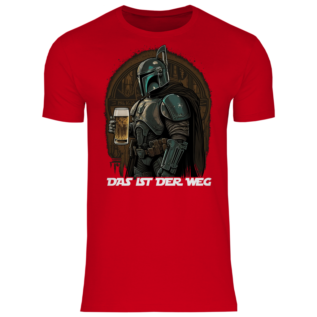 Damien – Mandalorian Beer Fun Men's Shirt