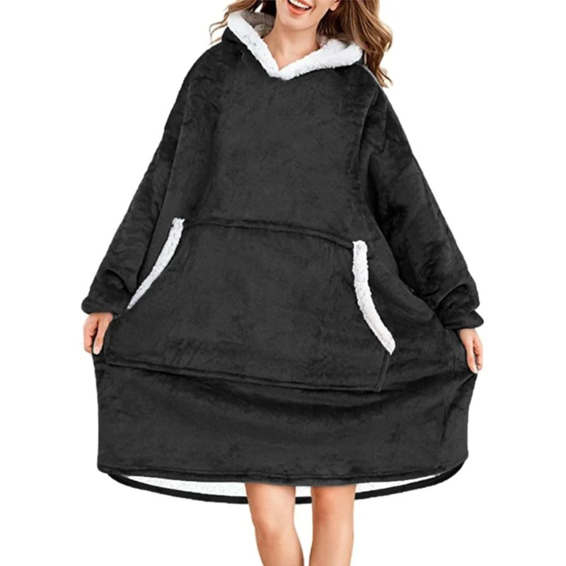 Tom Premium Hoodie Blanket – Cozy, All-in-One Blanket and Hoodie for Ultimate Comfort