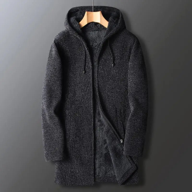 Samuel – Men's Comfortable & Stylish Slim Hooded Cardigan