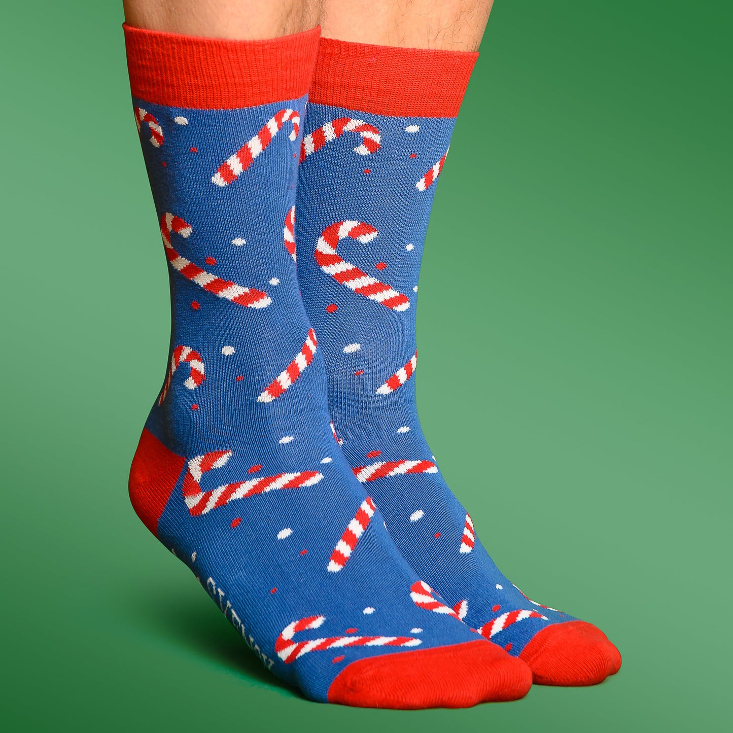 Andrea – Unisex Candy Cane Striped Socks