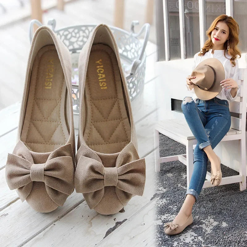 Vanessa – Women's Comfortable & Stylish Casual Bow Loafers