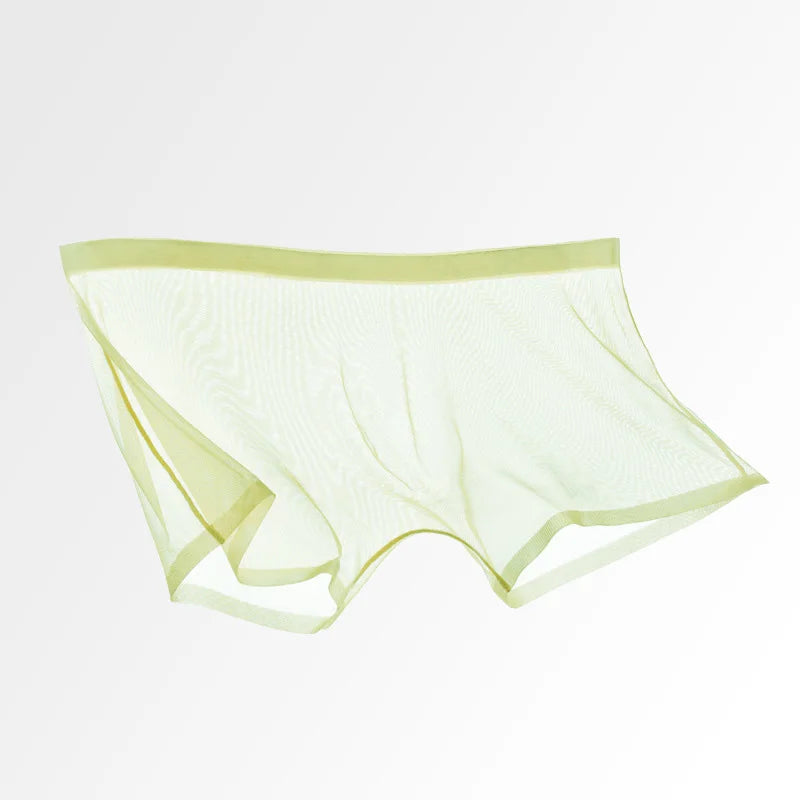 Gillian – Men's Seamless Low-Rise Breathable Translucent Underwear