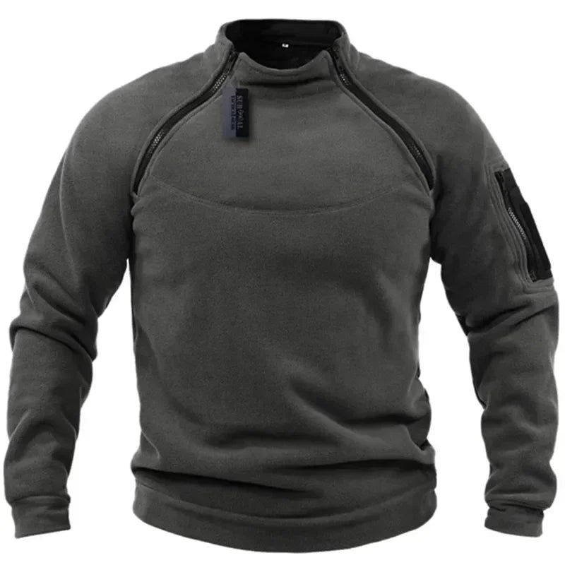 Rowan – Men's Tactical Fleece Jacket with Durable Fabric