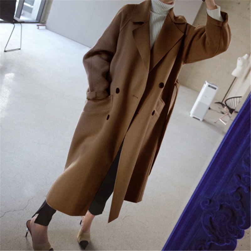 Audrey – Women's Warm & Elegant Long Wool Winter Coat