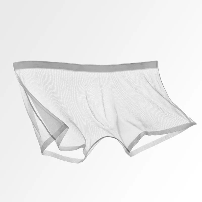 Gillian – Men's Seamless Low-Rise Breathable Translucent Underwear