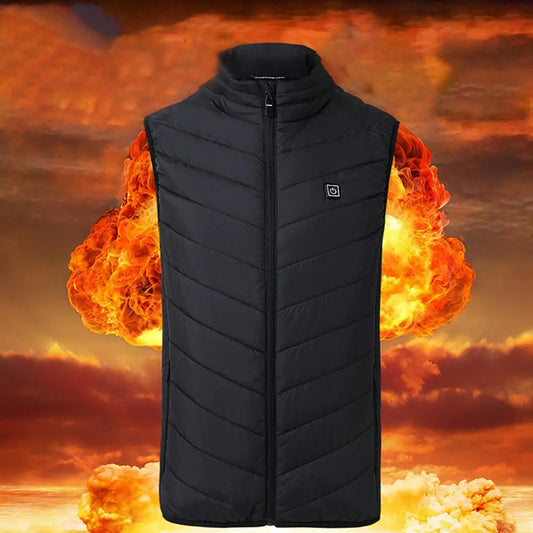 Eric – Men's USB Heated Winter Vest For Warmth and Convenience