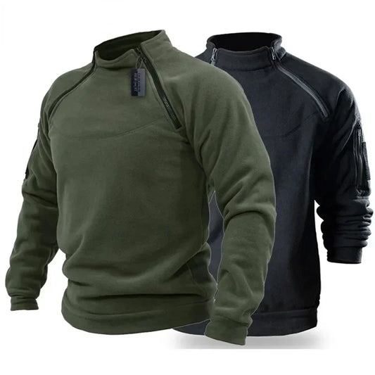 Rowan – Men's Tactical Fleece Jacket with Durable Fabric