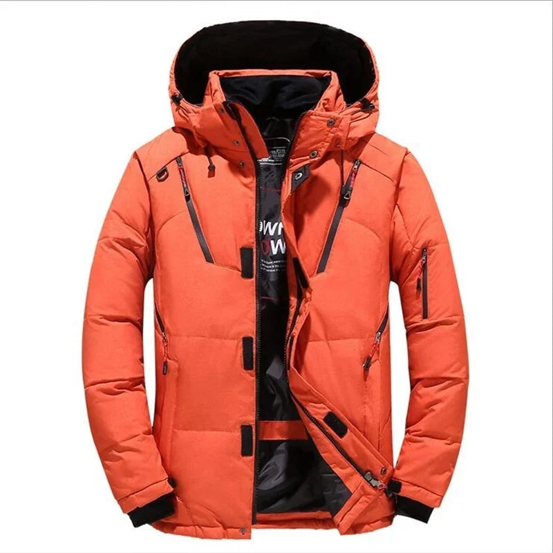 Jake – Men's Stylish Hooded Goose Down Parka