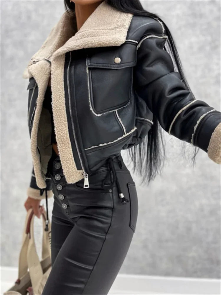 Kate – Women's Gothic Grunge Jackets with Zipper