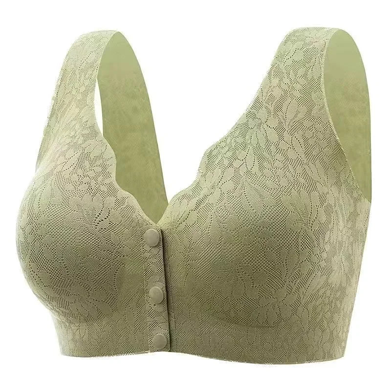 Caroline – Women's Front Button Nursing Bra with Seamless Support