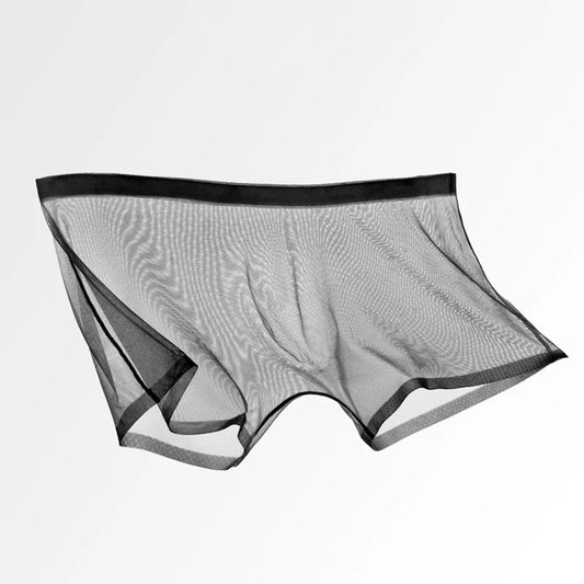 Gillian – Men's Seamless Low-Rise Breathable Translucent Underwear