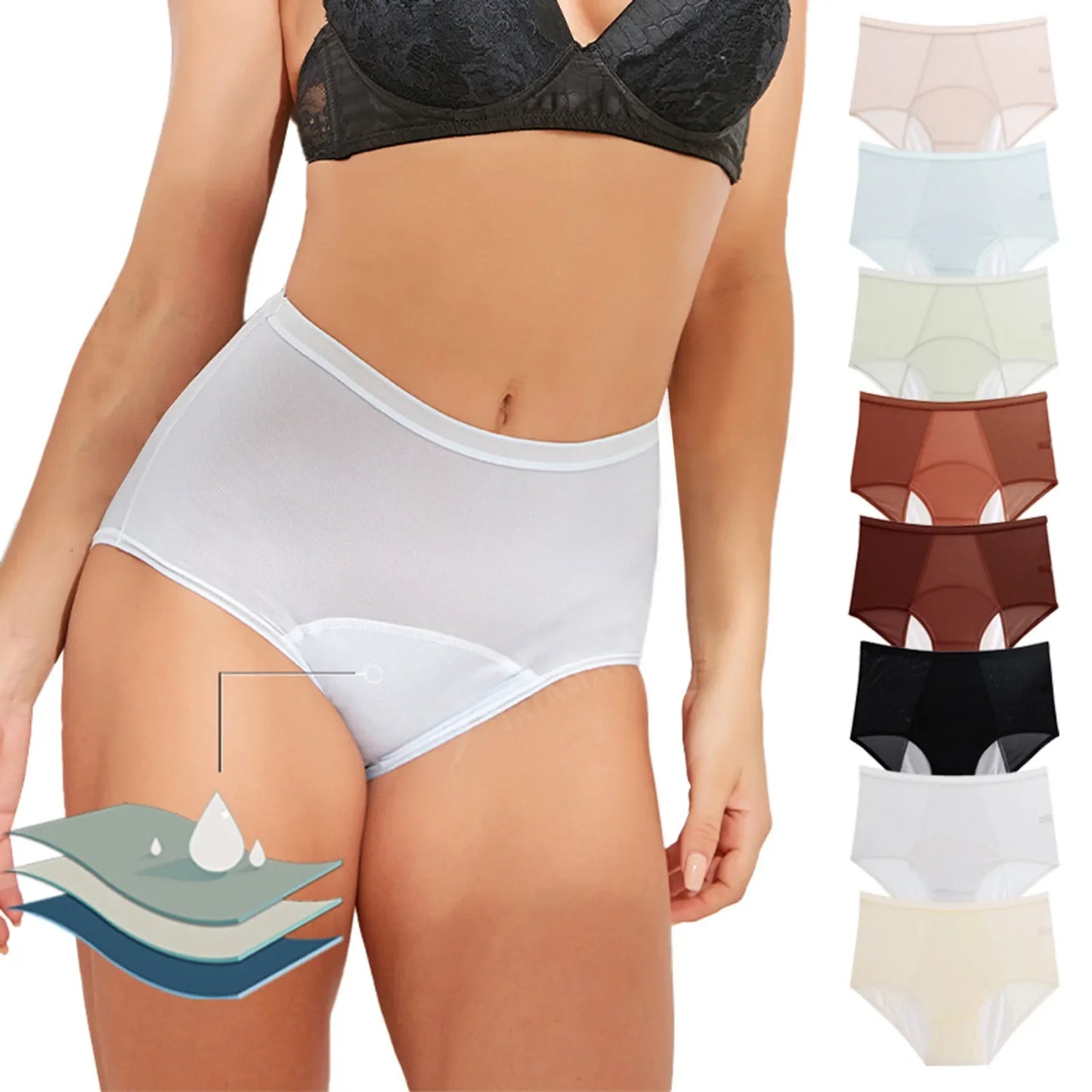 Dawn – Ultra-Thin Absorbent 3-Layer Menstrual Underwear