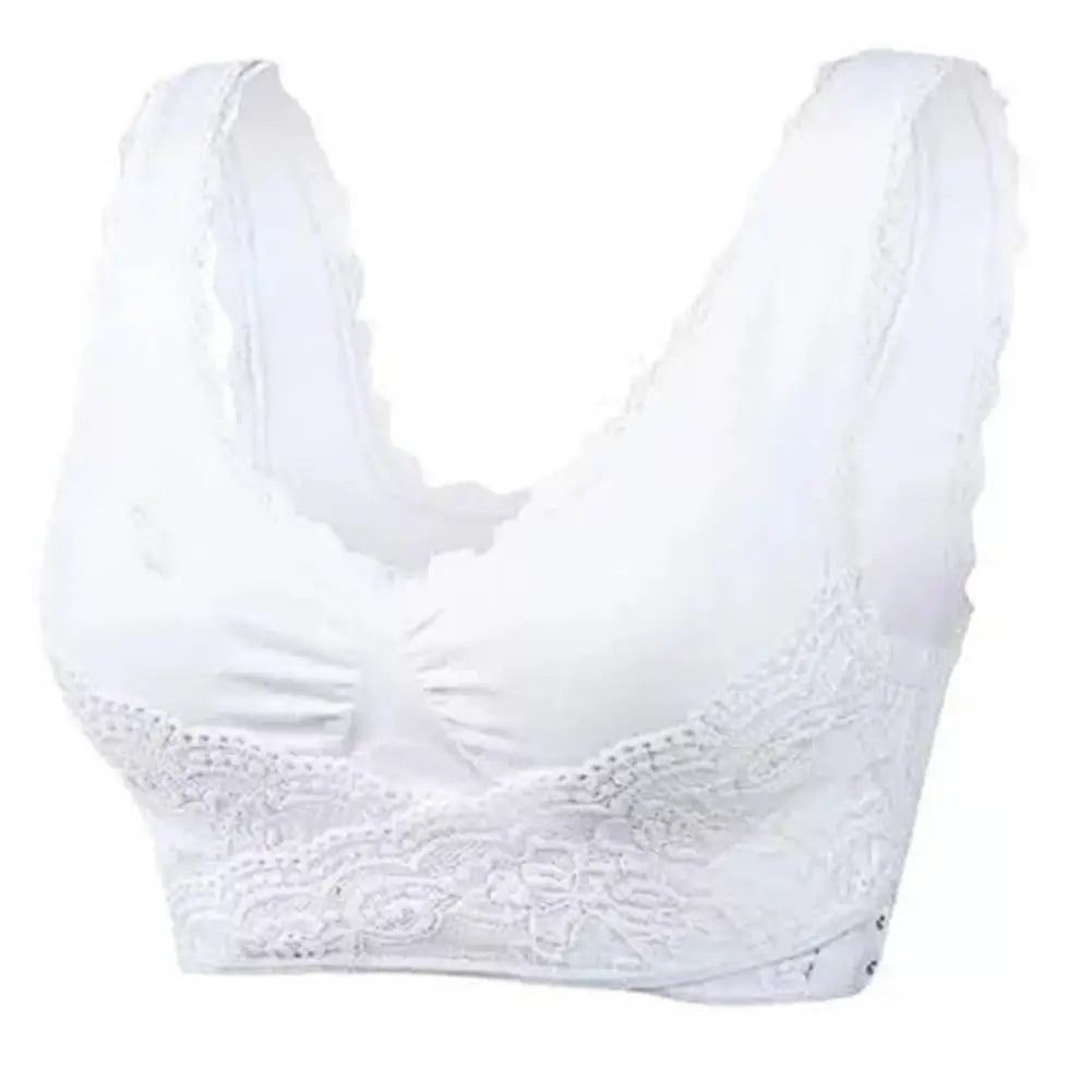 Patricia – Women's Cross Front Side Buckle Wireless Bra