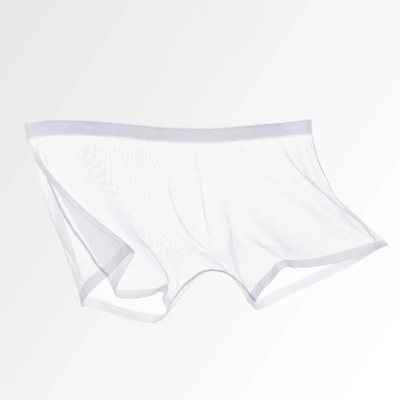 Gillian – Men's Seamless Low-Rise Breathable Translucent Underwear