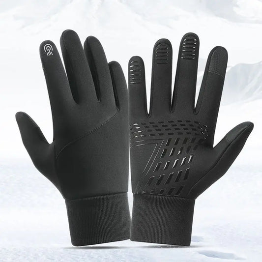 Vanessa – Waterproof Cycling Gloves with Touchscreen Velvet