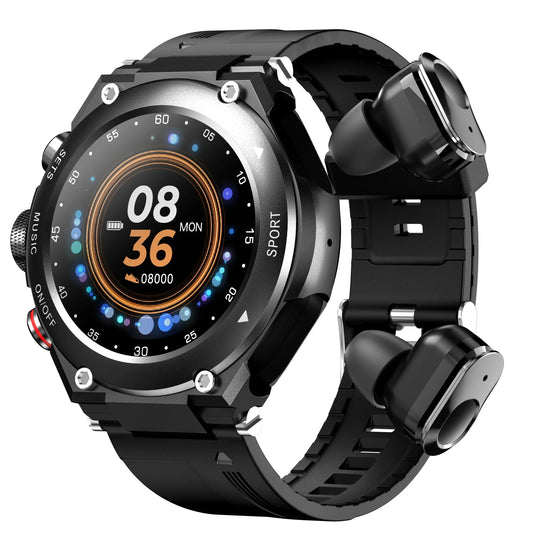 Charles – Men's SmartWatch with Earbuds and Fitness Tracker