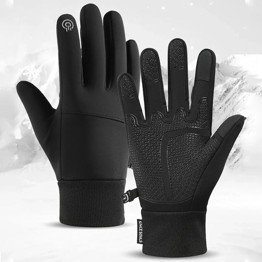 Kirk –  Men's Windproof Waterproof Touchscreen Winter Gloves for Outdoor Sports