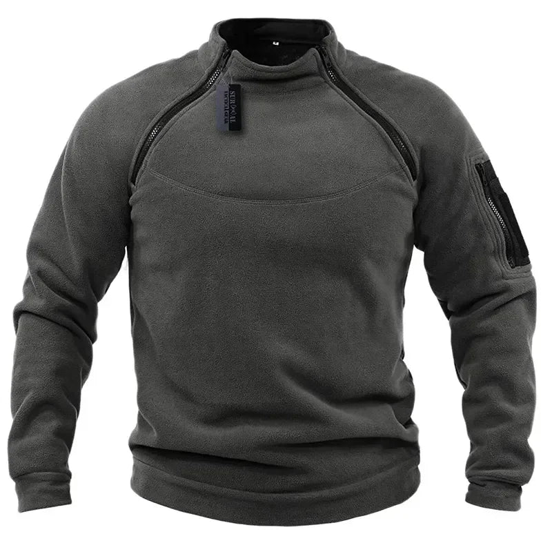 Rowan – Men's Tactical Fleece Jacket with Durable Fabric