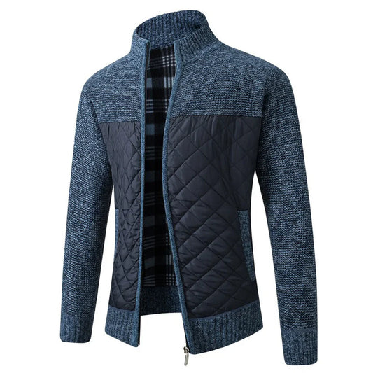 Martin – Men's Warm Patchwork Zipper Jacket