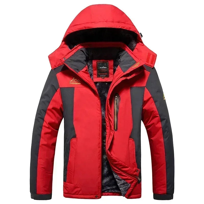 Bryan – Thick Warm Men's Winter Jacket with Hood