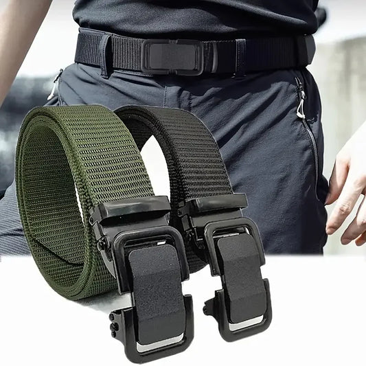 Lee – Men's Nylon Canvas Work Belt with Automatic Buckle