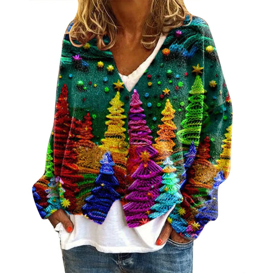 Jacqueline – Women's Christmas Knit Cardigan