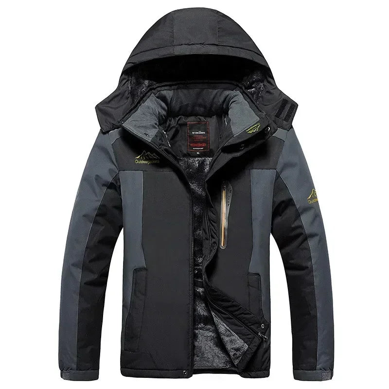 Bryan – Thick Warm Men's Winter Jacket with Hood