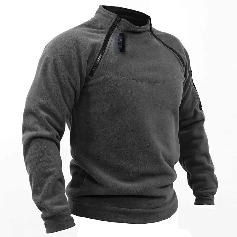 Rowan – Men's Tactical Fleece Jacket with Durable Fabric