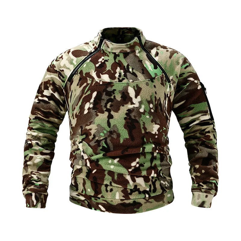 Rowan – Men's Tactical Fleece Jacket with Durable Fabric