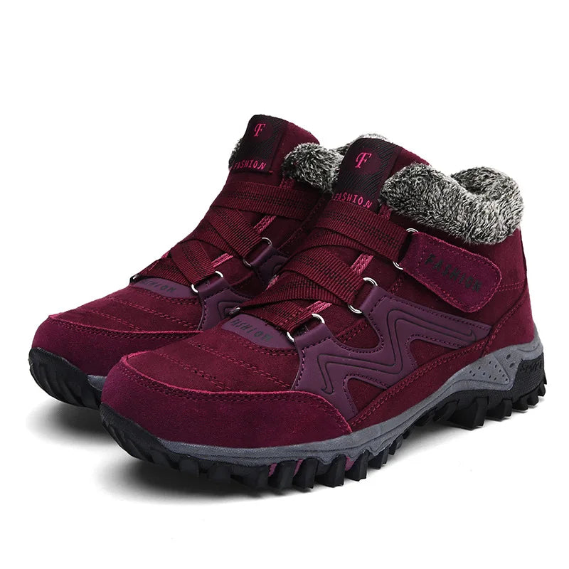 Lily – Women's Winter Fleece Hiking Sneakers