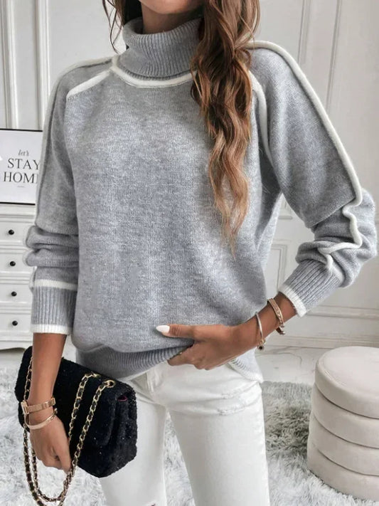 Juliet – Women's Oversized Turtleneck Sweater