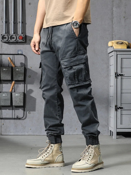 Glenn – Men's Cotton Cargo Pants For Casual And Outdoor Wear