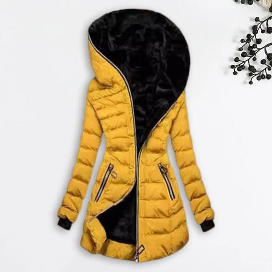 Kate – Women's Cotton Winter Coat with Hood