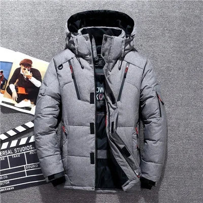 Jake – Men's Stylish Hooded Goose Down Parka