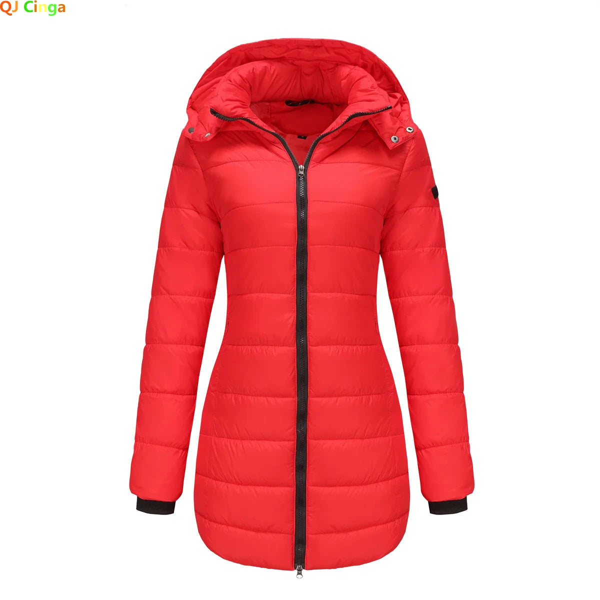 Pamela – Women's Long Sleeve Waterproof Parka with Removable Hood