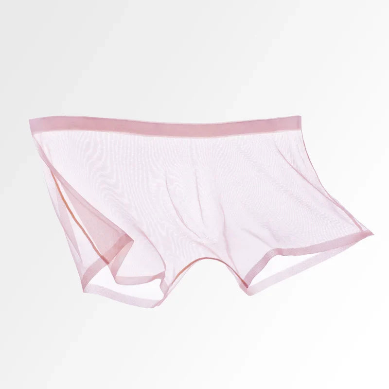 Gillian – Men's Seamless Low-Rise Breathable Translucent Underwear