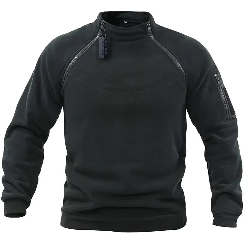 Rowan – Men's Tactical Fleece Jacket with Durable Fabric