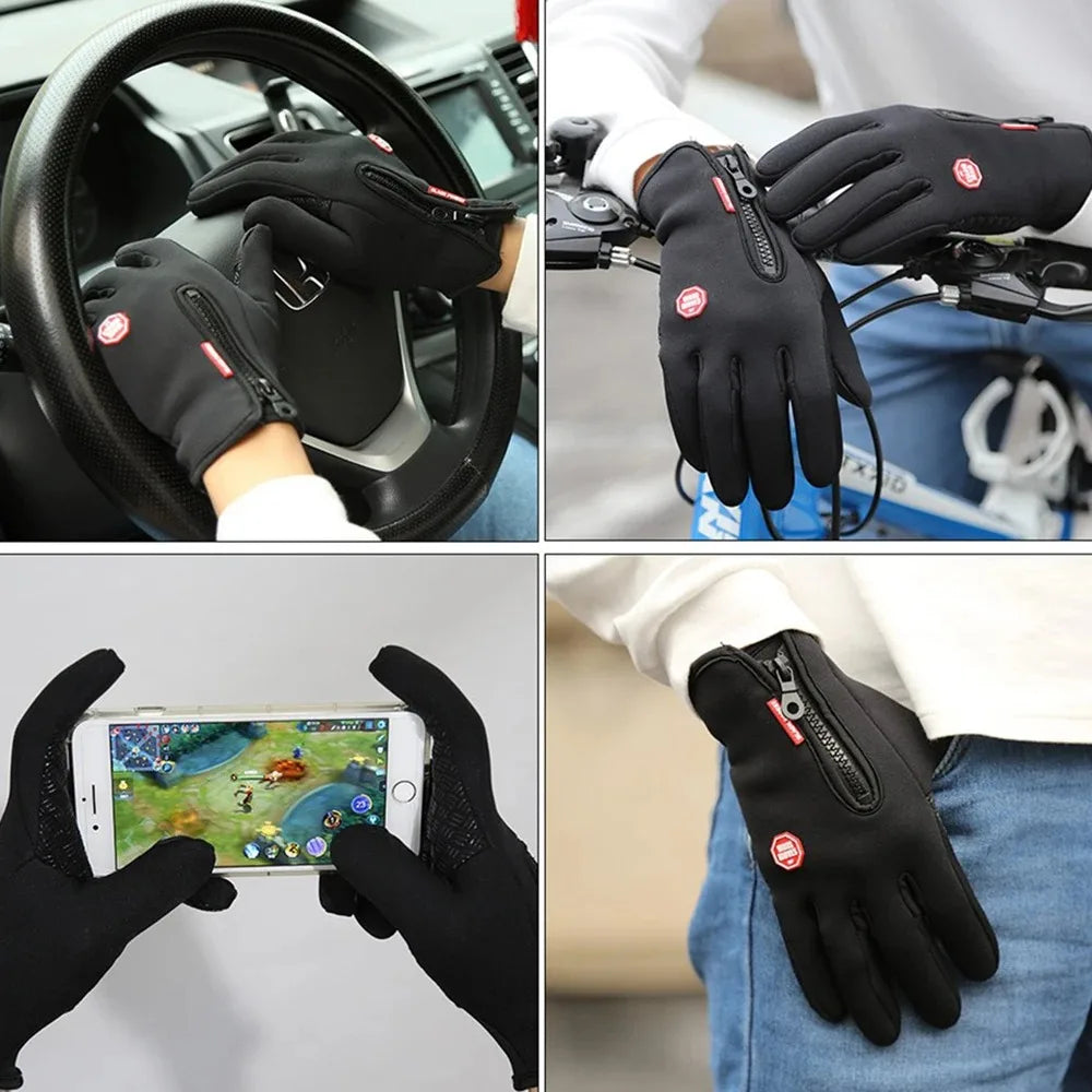 Lewis – Unisex Waterproof Thermal Motorcycle Gloves