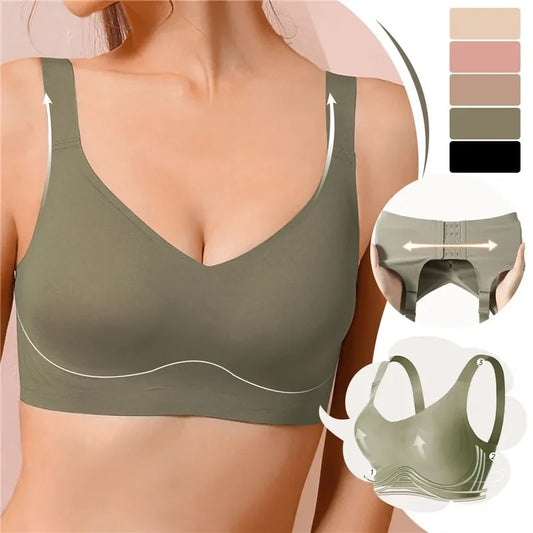 Jean Women's Seamless Rimless Bra – Comfortable, Lightweight Support for Everyday Wear