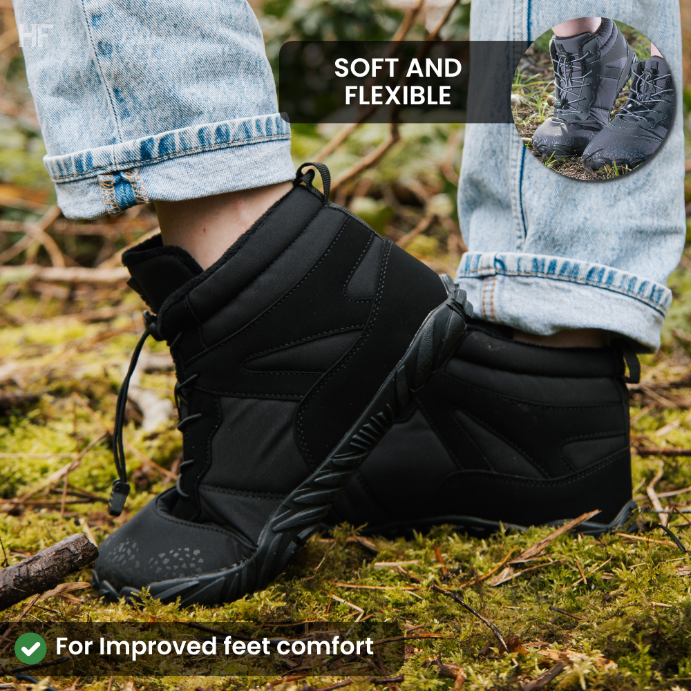 Lawrence – Antislip & Waterproof Winter Barefoot Shoes